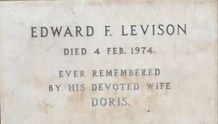 LEVISON Edward F. -1974