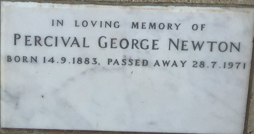 NEWTON Percival George 1883-1971