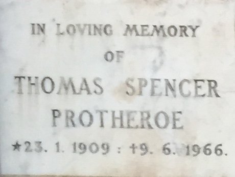 PROTHEROE Thomas Spencer 1909-1966