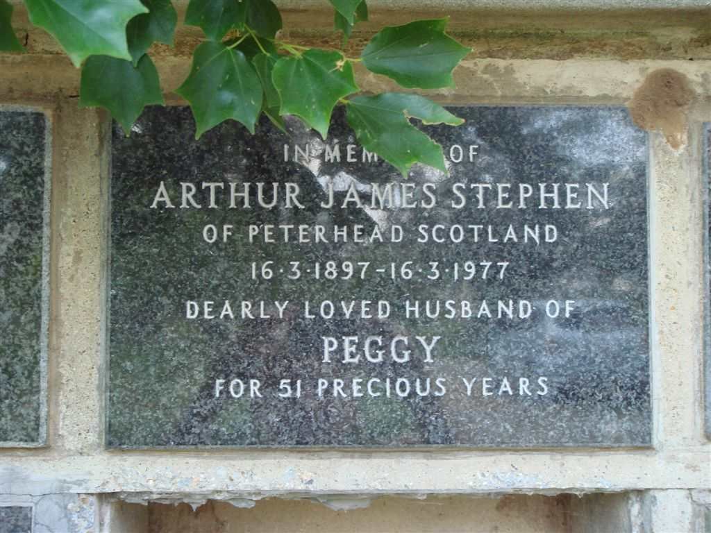STEPHEN Arthur James 1897-1977