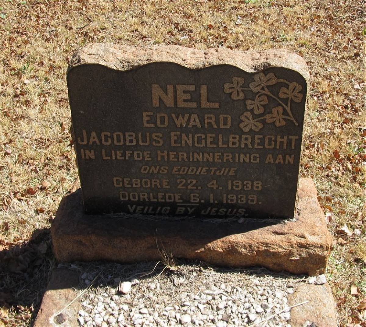 NEL Edward Jacobus Engelbrecht 1938-1939