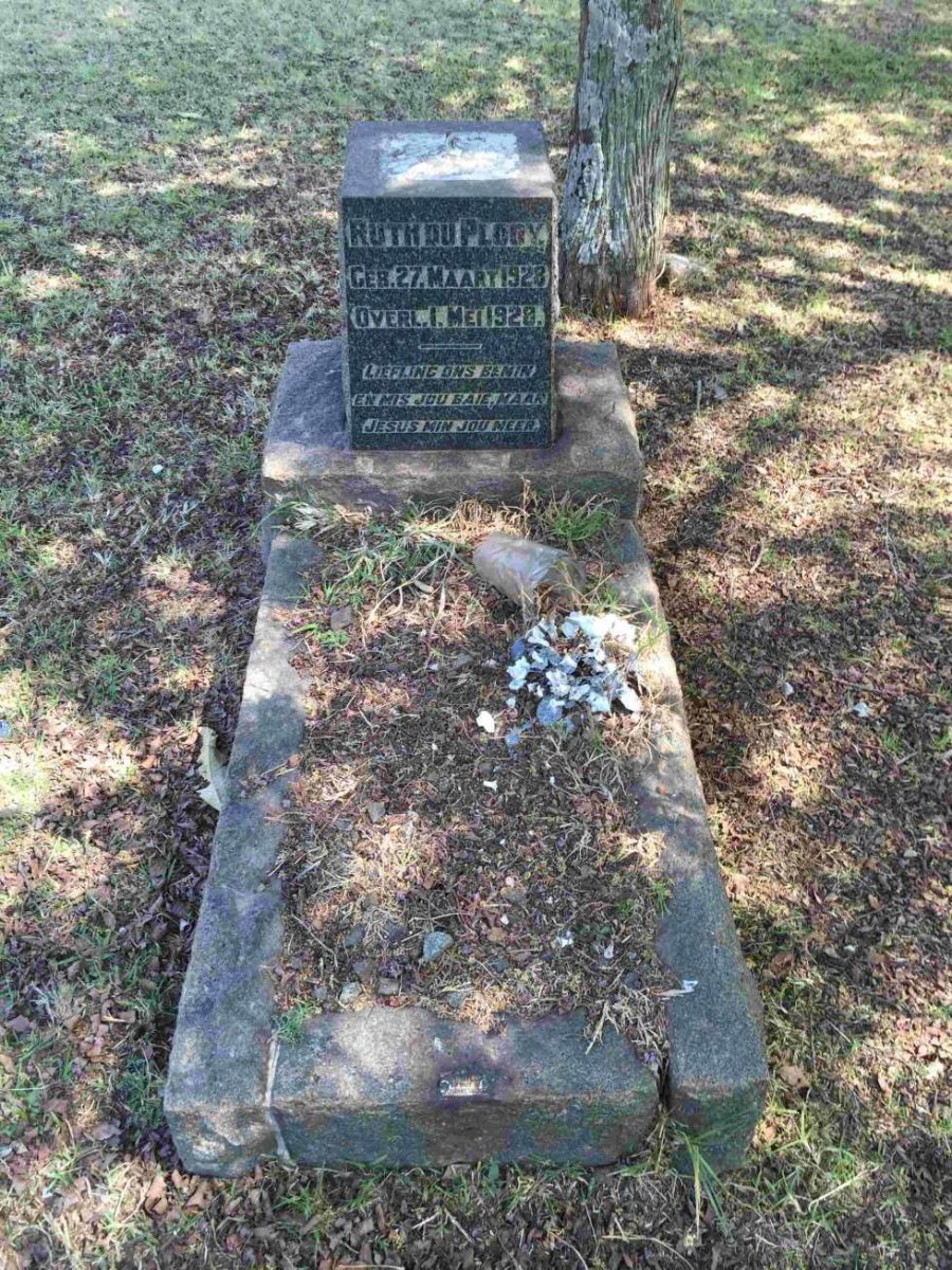 PLOOY Ruth, du 1928-1928