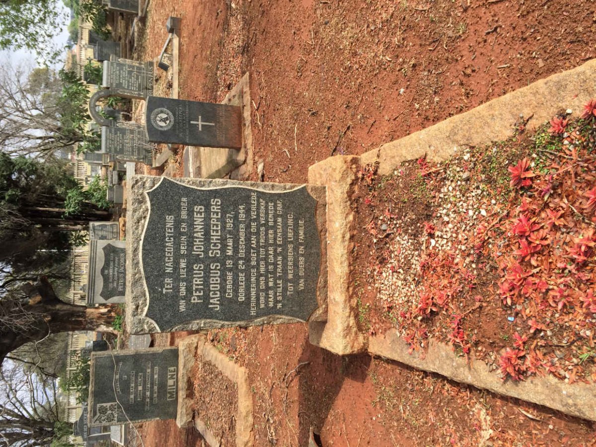 SCHEEPERS Petrus Johannes Jacobus 1927-1944