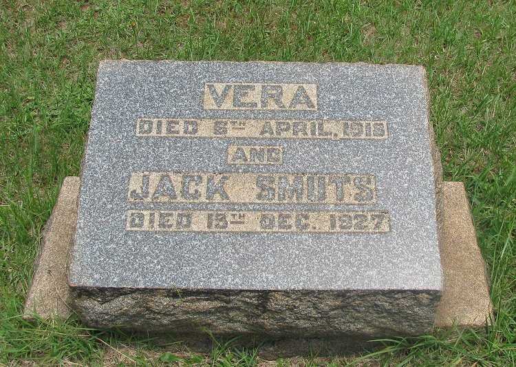 SMUTS Jack -1927 &amp; Vera -1918