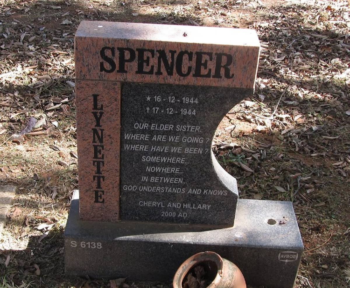 SPENCER Lynette 1944-1944