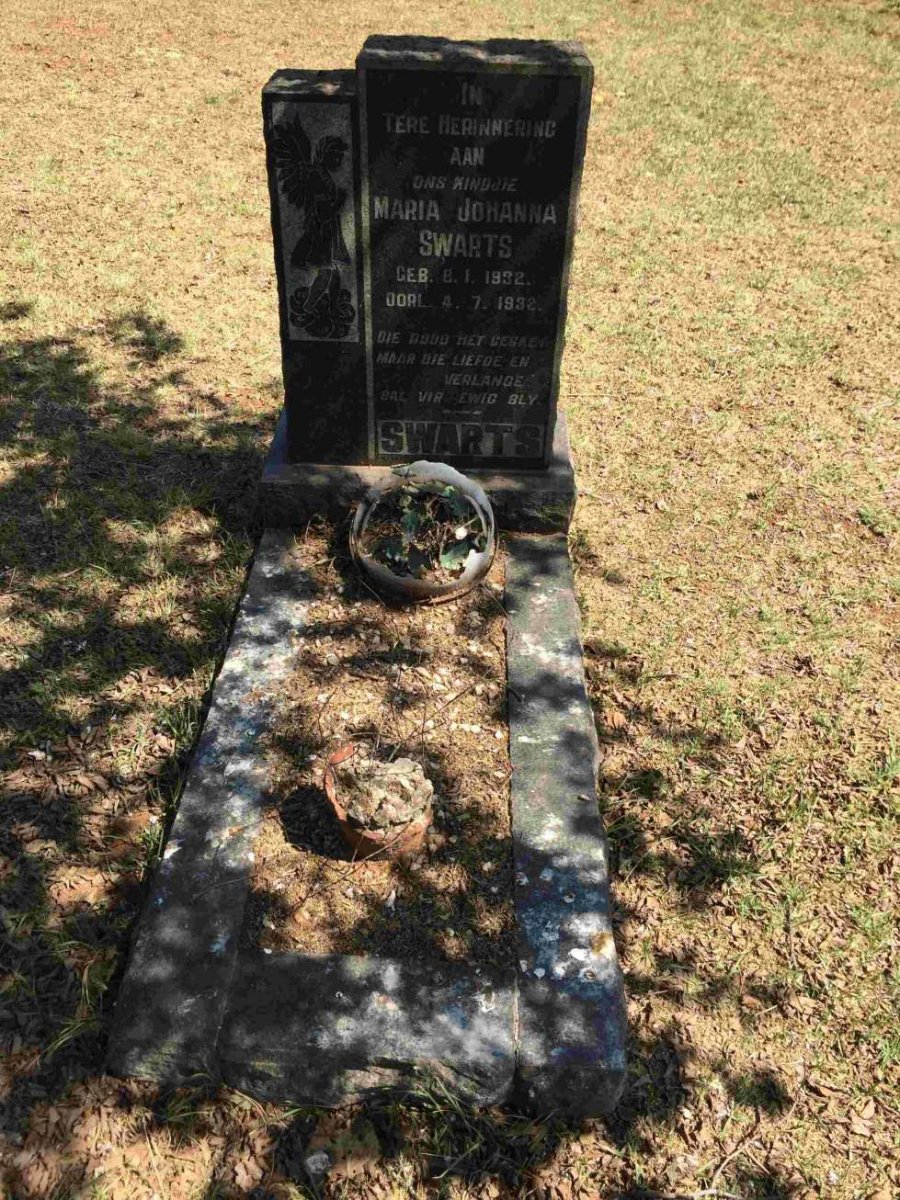 SWARTS Maria Johanna 1932-1932
