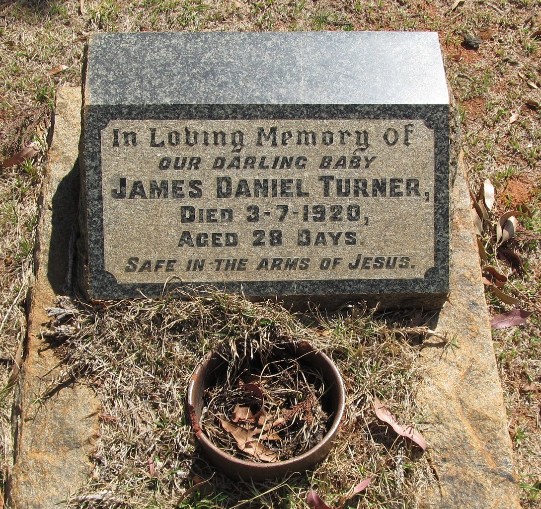 TURNER James Daniel -1920