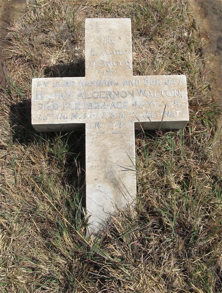 WALTON Henry Algernon -1932
