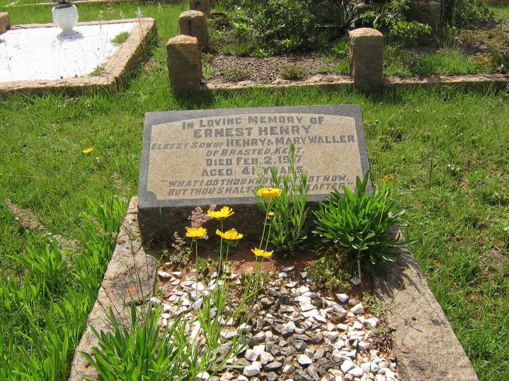 WALLER Ernest Henry -1917