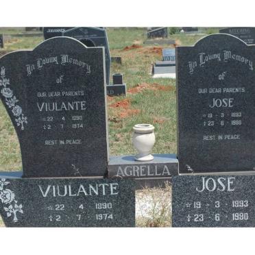 AGRELLA Viulante 1890-1974 &amp; Jose 1893-1980