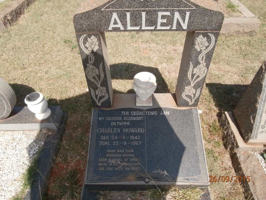 ALLEN Charles Howard 1943-1967
