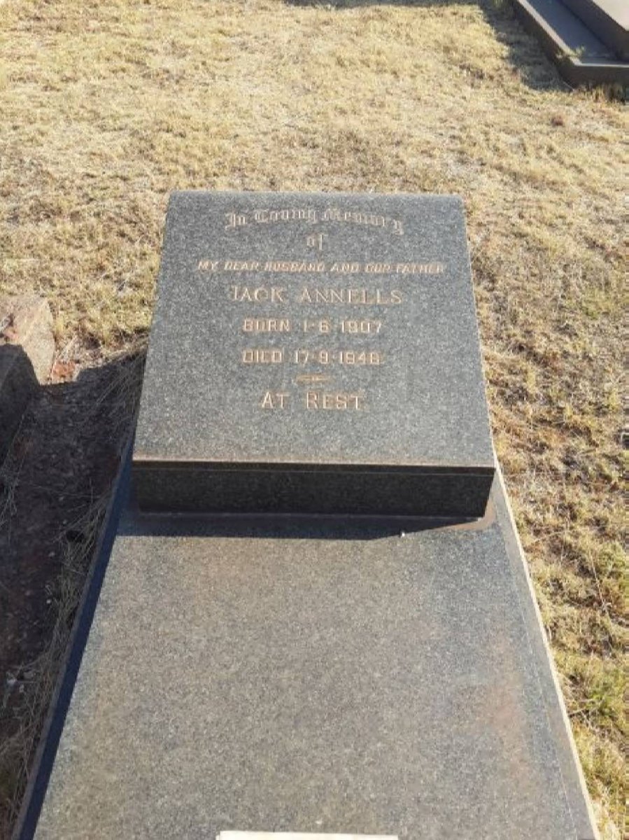 ANNELLS Jack 1907-1948