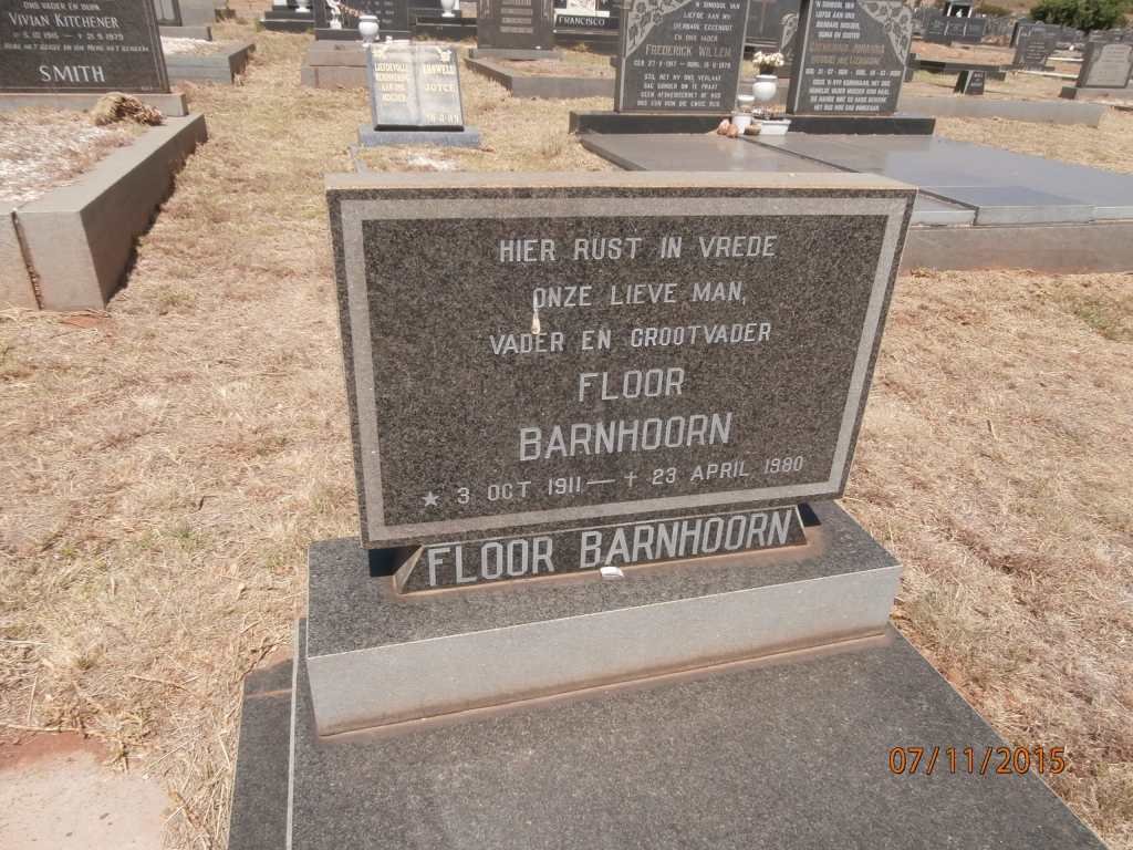 BARNHOORN Floor 1911-1980