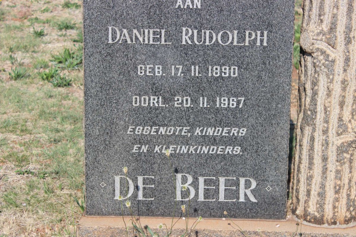 BEER Daniel Rudolph, de 1890-1967