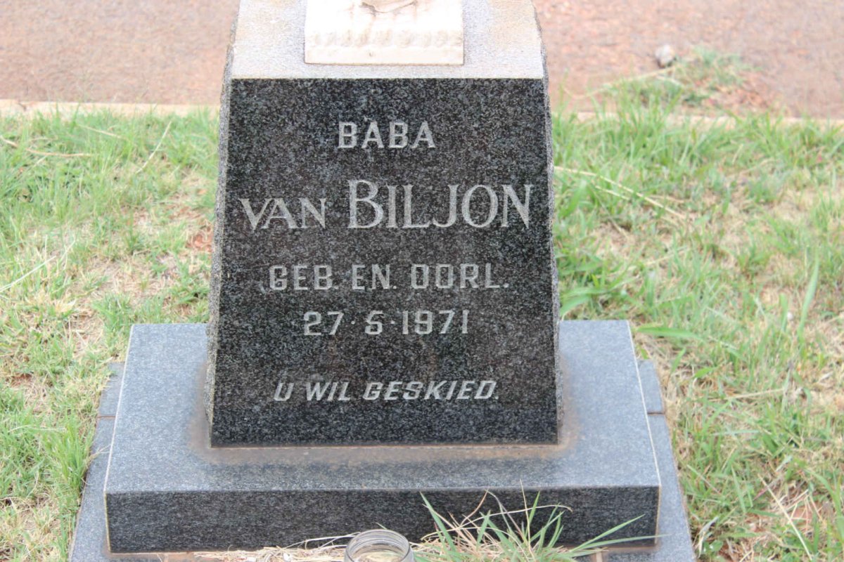 BILJON, van 1971-1971