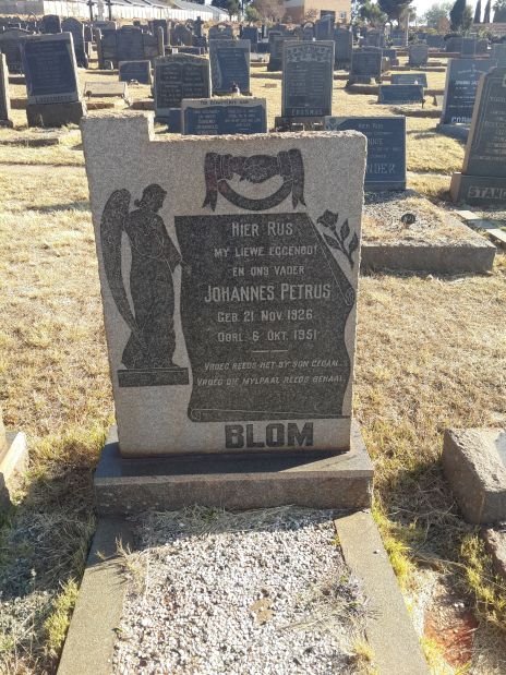 BLOM Johannes Petrus 1926-1951