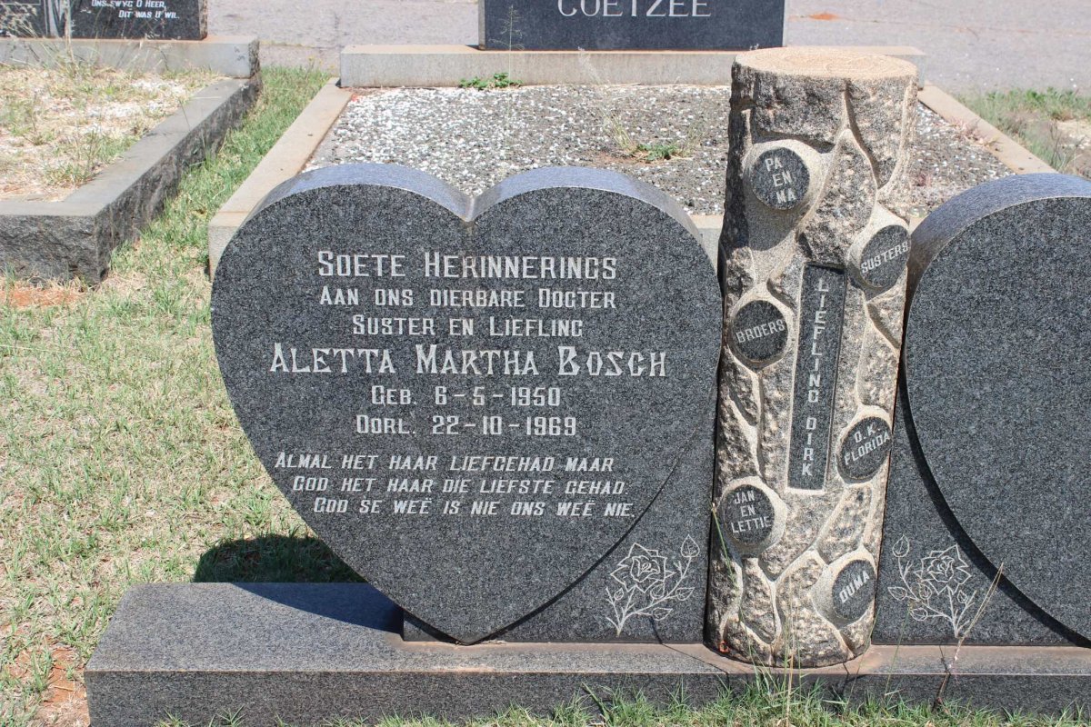 BOSCH Aletta Martha 1950-1969