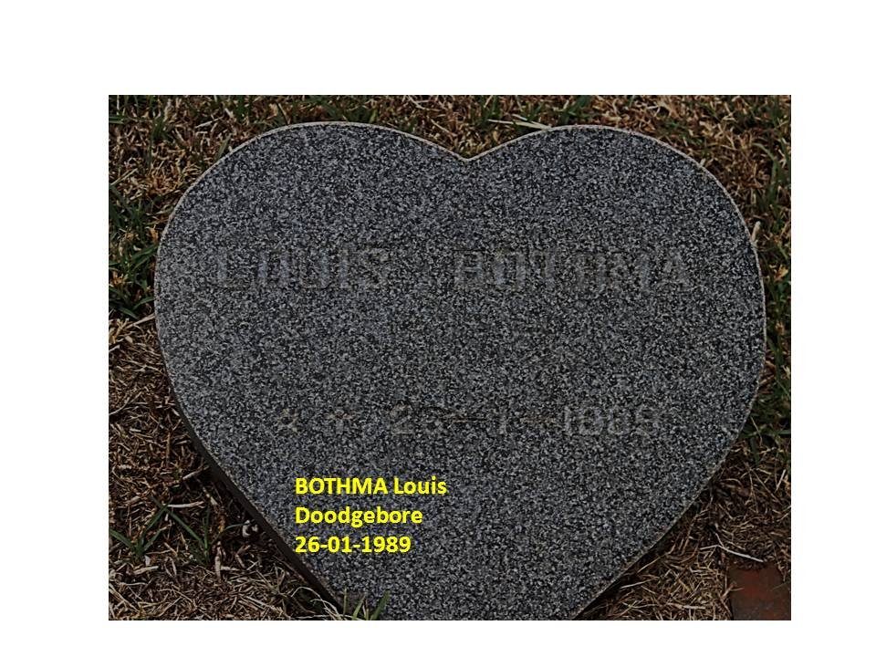 BOTHMA Louis 1989-1989