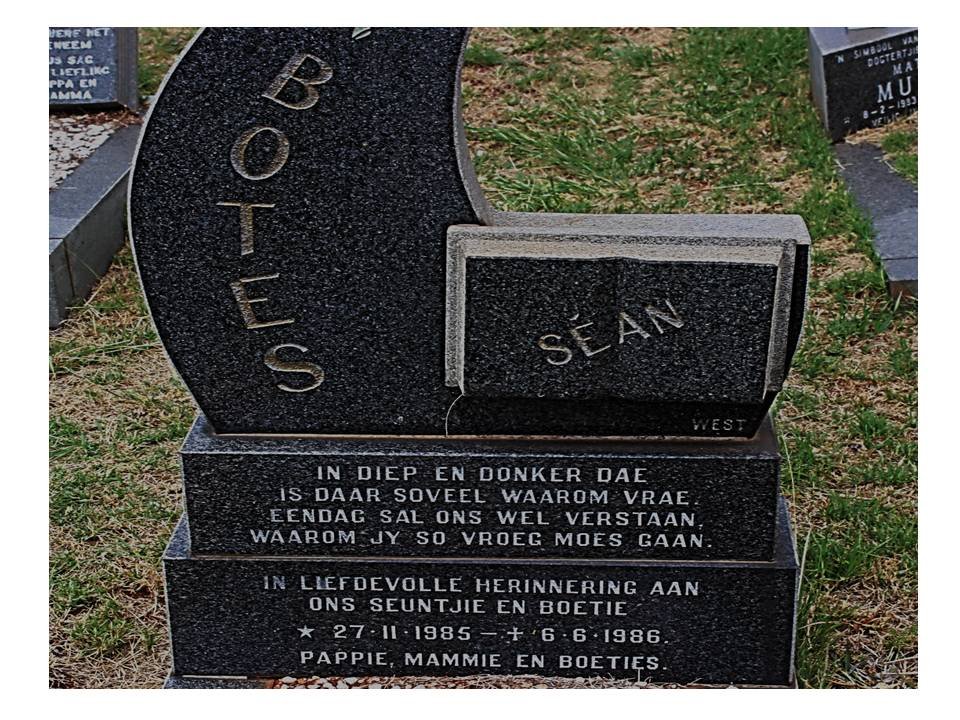 BOTES Séan 1985-1986