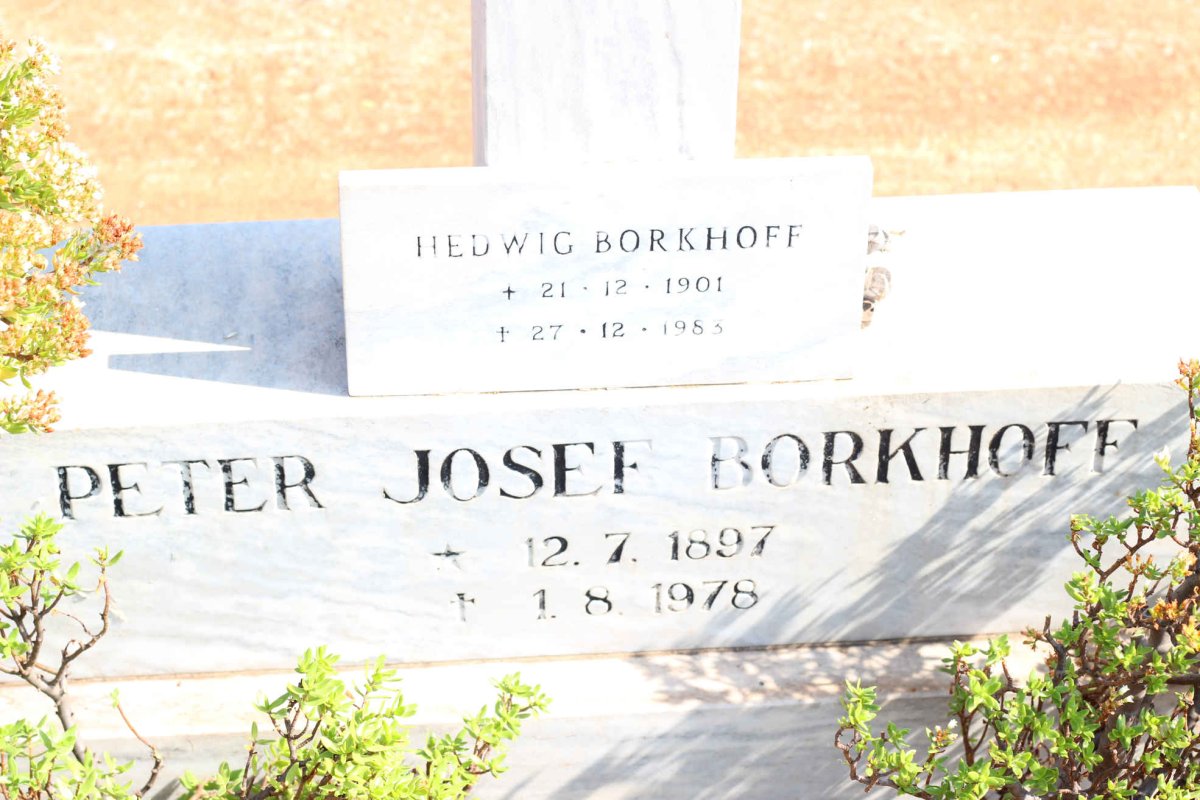 BORKHOFF Peter Josef 1897-1978 &amp; Hedwig 1901-1983