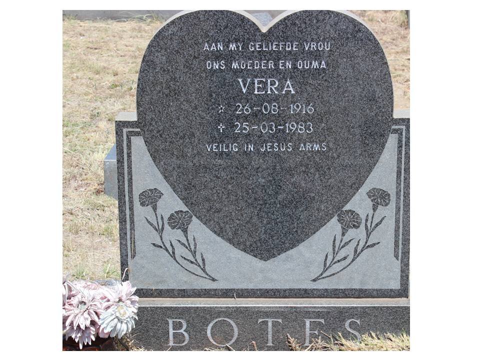 BOTES Vera 1916-1983