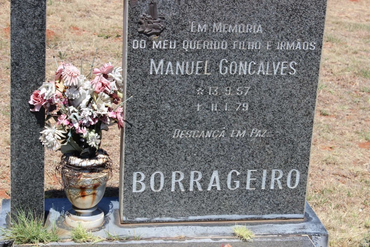 BORRAGEIRO Manuel Goncalves 1957-1979