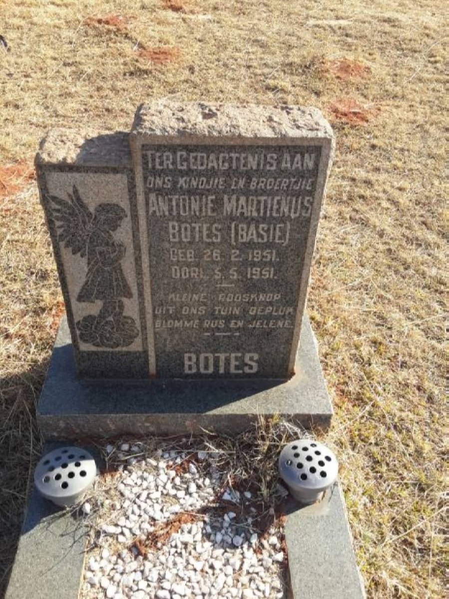 BOTES Antonie Martienus 1951-1951