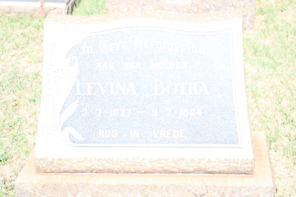 BOTHA Levina 1877-??