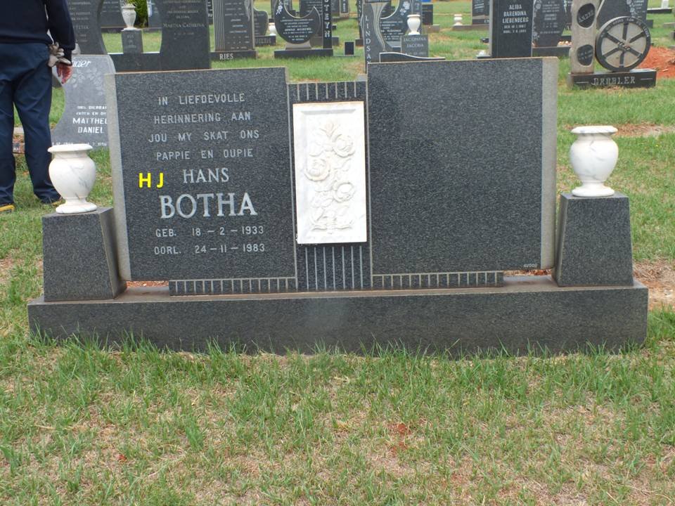 BOTHA H.J. 1933-1983