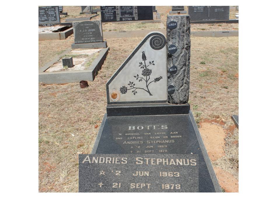 BOTES Andries Stephanus 1963-1978