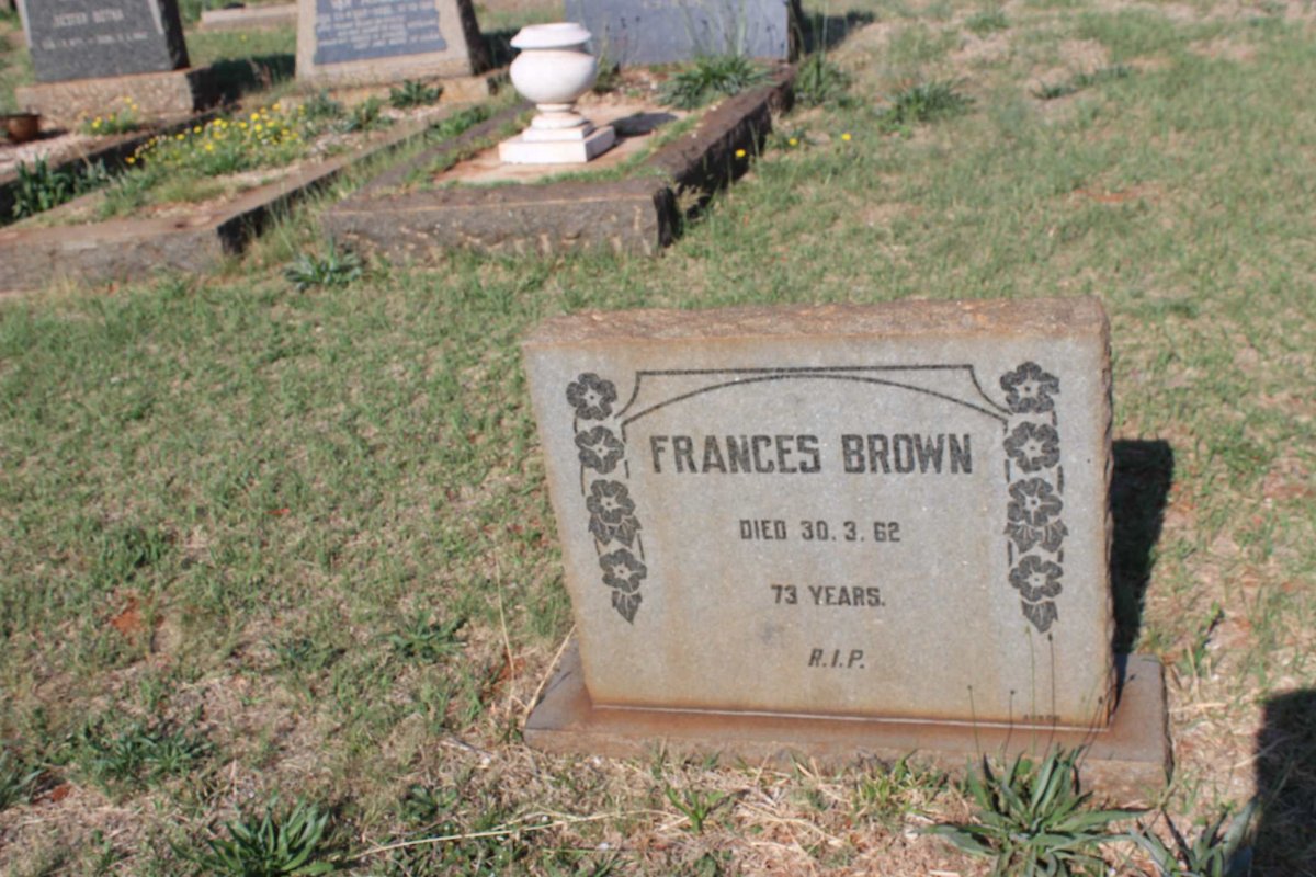BROWN Frances -1962