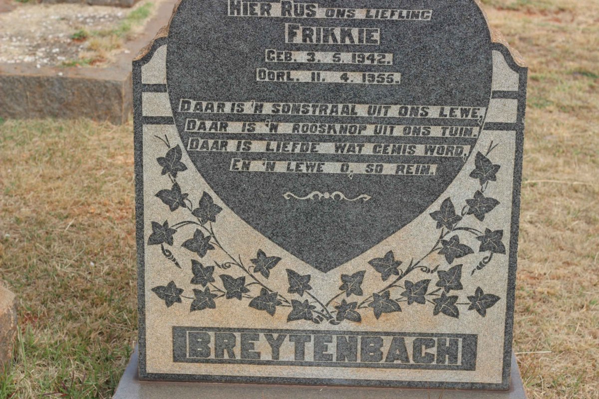 BREYTENBACH Frikkie 1942-1955