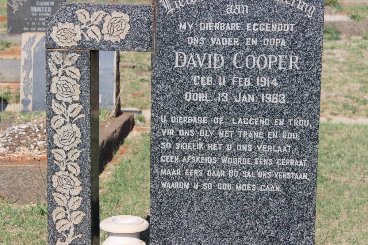COOPER David 1914-1963
