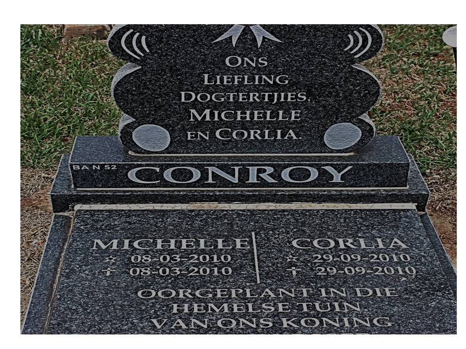 CONROY Michelle 2010-2010 :: CONROY Corlia 2010-2010