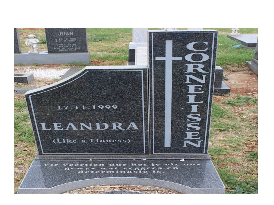 CORNELISSEN Leandra -1999