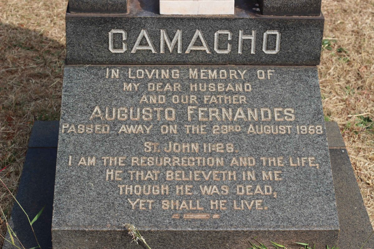 CAMACHO Augusto Fernandes -1958