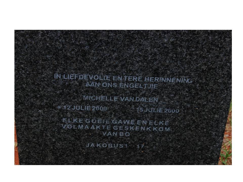 DALEN Michelle, van 2000-2000