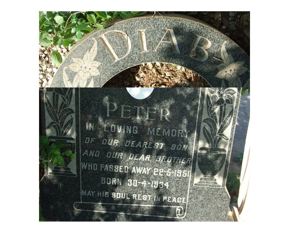 DIAB Peter 1934-1951