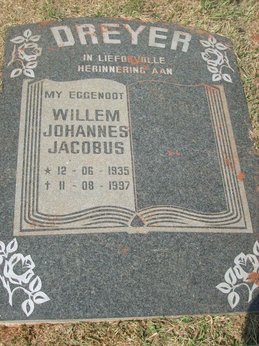 DREYER Willem Johannes Jacobus 1935-1997