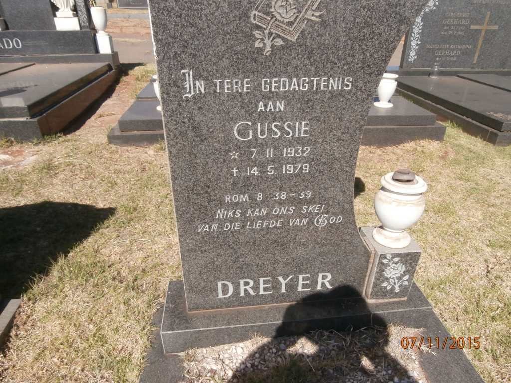 DREYER D.G. 1932-1979