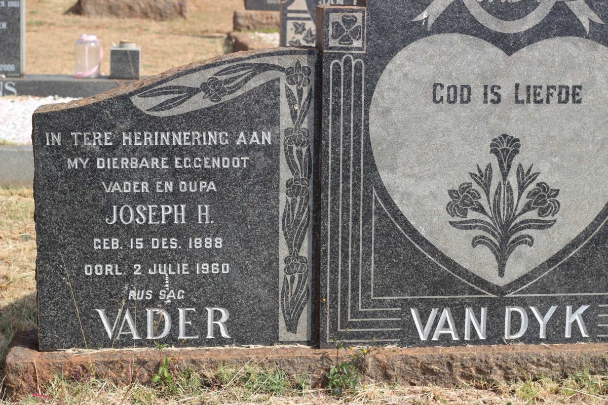 DYK Joseph H., van 1888-1960 &amp; Gertbrecht L. Catharina 1894-1965