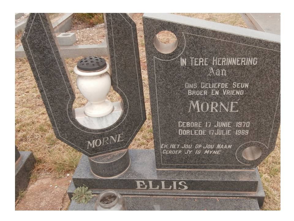 ELLIS Morne 1970-1989