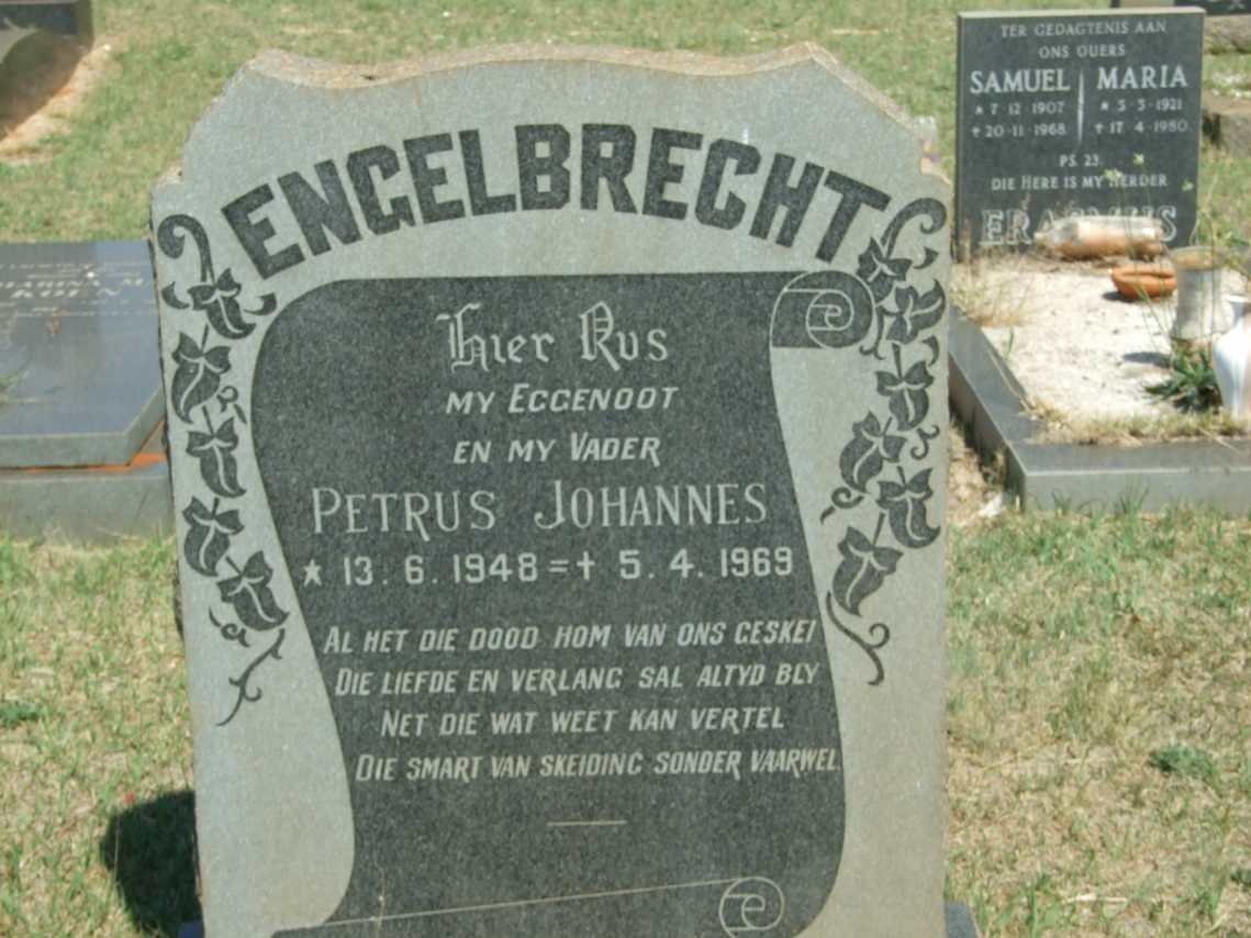ENGELBRECHT Petrus Johannes 1948-1969