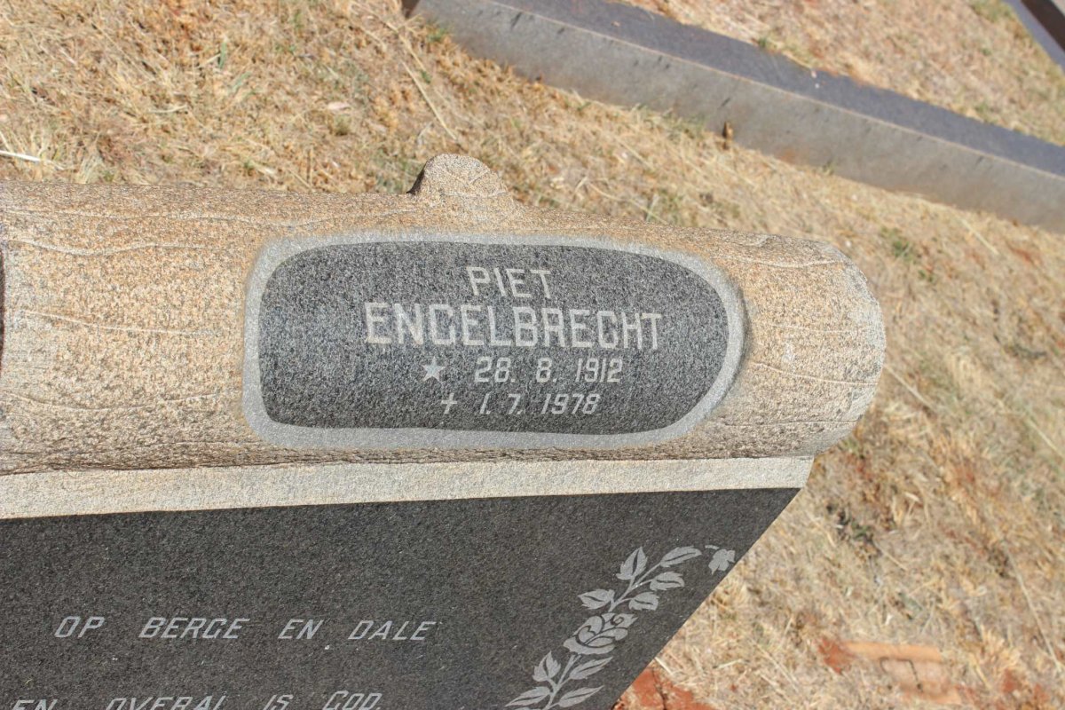 ENGELBRECHT Piet 1912-1978