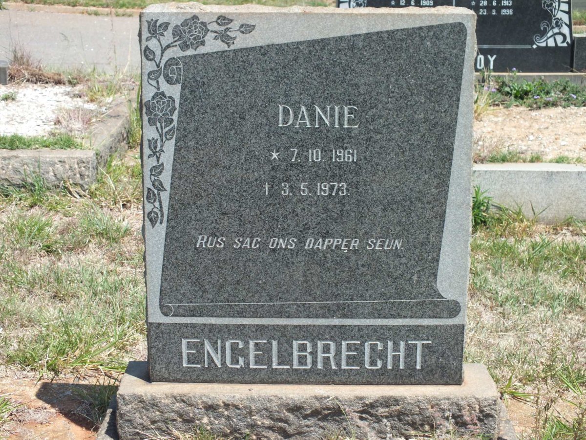 ENGELBRECHT Danie 1961-1973