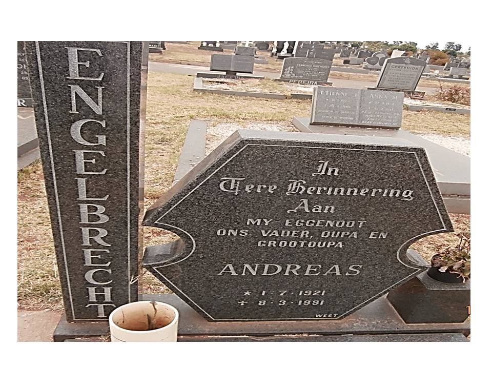ENGELBRECHT Andreas 1921-1991
