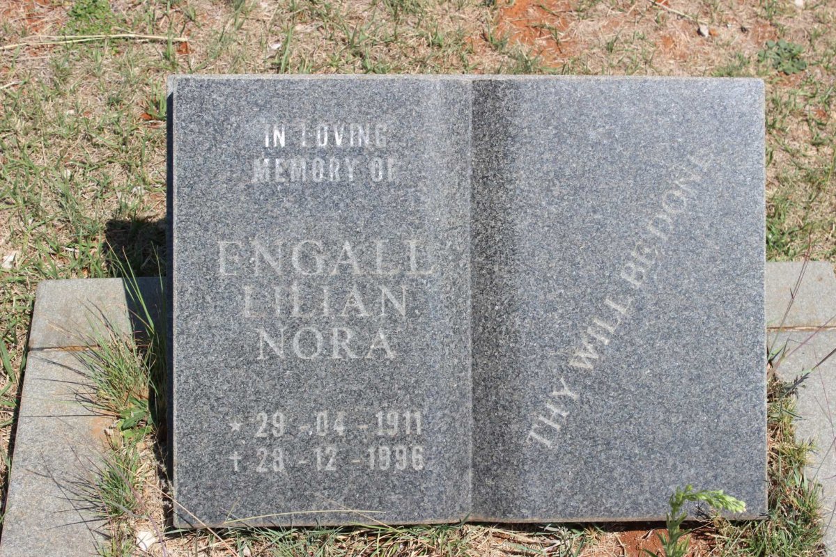 ENGALL Lilian Nora 1911-1996
