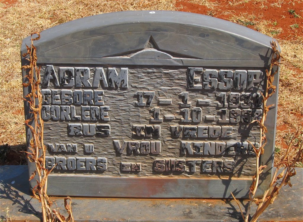 ESSOP Abram 1933-1968