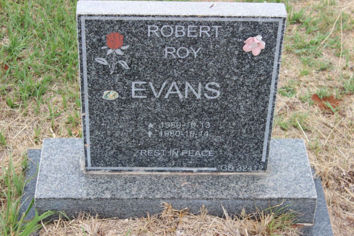 EVANS Robert Roy 1980-1980