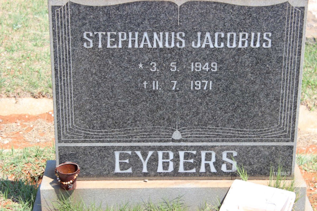 EYBERS Stephanus Jacobus 1949-1971